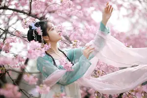 Graceful Mian Mian Si Yuan Dao Amidst Cherry Blossoms Vol.8684 - YiTuYu Art Language - image 1