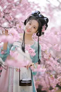 Graceful Mian Mian Si Yuan Dao Amidst Cherry Blossoms Vol.8684 - YiTuYu Art Language - image 11