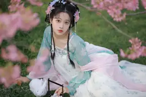 Graceful Mian Mian Si Yuan Dao Amidst Cherry Blossoms Vol.8684 - YiTuYu Art Language - image 14