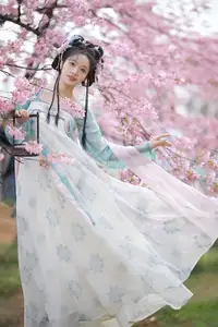 Graceful Mian Mian Si Yuan Dao Amidst Cherry Blossoms Vol.8684 - YiTuYu Art Language - image 12