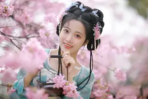 Graceful Mian Mian Si Yuan Dao Amidst Cherry Blossoms Vol.8684 - YiTuYu Art Language - image 10