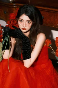 Moody Dark Style Portrait Photography by YiTuYu Art Language Vol.9119 featuring Model Xiao Dai Tong Xue - Artistic Urban Fashion Aesthetic - image 12