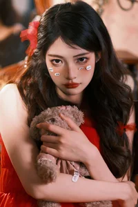 Moody Dark Style Portrait Photography by YiTuYu Art Language Vol.9119 featuring Model Xiao Dai Tong Xue - Artistic Urban Fashion Aesthetic - image 16