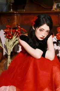 Moody Dark Style Portrait Photography by YiTuYu Art Language Vol.9119 featuring Model Xiao Dai Tong Xue - Artistic Urban Fashion Aesthetic - image 13