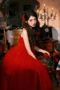 Moody Dark Style Portrait Photography by YiTuYu Art Language Vol.9119 featuring Model Xiao Dai Tong Xue - Artistic Urban Fashion Aesthetic - image 2