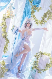 Hoshilily Azur Lane Cheshire Cosplay: A Perfect Recreation of the Beloved Character in 45 High-Quality Photos - image 4