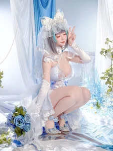 Hoshilily Azur Lane Cheshire Cosplay: A Perfect Recreation of the Beloved Character in 45 High-Quality Photos - image 8