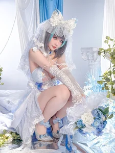 Hoshilily Azur Lane Cheshire Cosplay: A Perfect Recreation of the Beloved Character in 45 High-Quality Photos - image 15