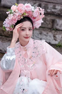 Timeless Elegance in Blue: YiTuYu Art Language Vol.6469 Zhao Qian Portrait - image 1