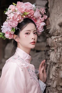 Timeless Elegance in Blue: YiTuYu Art Language Vol.6469 Zhao Qian Portrait - image 8