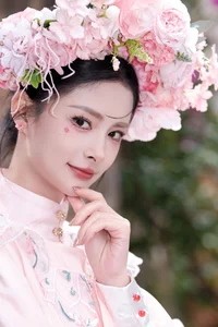 Timeless Elegance in Blue: YiTuYu Art Language Vol.6469 Zhao Qian Portrait - image 7