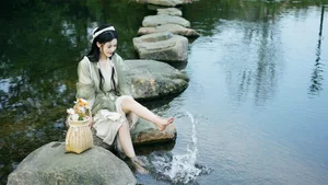 Elegant Visual Series: YiTuYu Art Language Vol.4256 Feng Zai Qi Shi Portrait Gallery - image 8