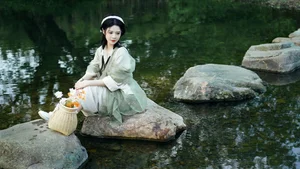 Elegant Visual Series: YiTuYu Art Language Vol.4256 Feng Zai Qi Shi Portrait Gallery - image 12