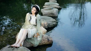 Elegant Visual Series: YiTuYu Art Language Vol.4256 Feng Zai Qi Shi Portrait Gallery - image 19