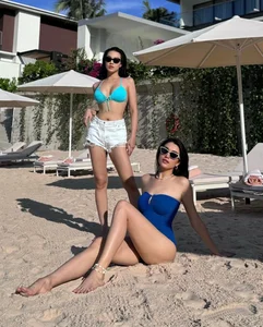 Miss Ky Duyen and Top Celebrities Flaunt Stunning Bikini Looks During Festive Holiday Getaways - image 3
