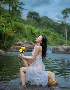 Ethereal Beauty: The Goddess-Like Forest Photoshoot Trends - image 9