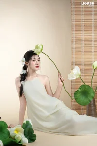 Elegant Beauty: The Viral Hot Girl Teacher Showcases Grace in Traditional Vietnamese Yem Dress - image 7