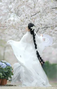 Ethereal Beauty of Sui Sui Ru Yi in YiTuYu Art Language Vol.8880 Amidst Blossoms - image 5
