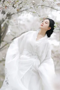 Ethereal Beauty of Sui Sui Ru Yi in YiTuYu Art Language Vol.8880 Amidst Blossoms - image 2