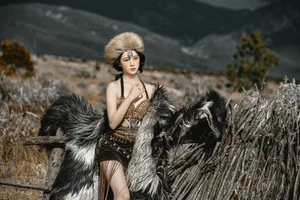 Art Language Vol.6484 Ran Ran: A Serene Journey Through Artistic Photography - image 34