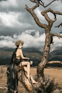 Art Language Vol.6484 Ran Ran: A Serene Journey Through Artistic Photography - image 46