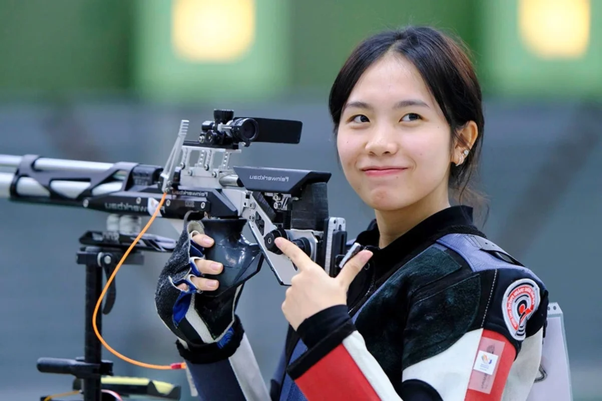 Stunning Beauty and Precision: Female Shooters of the Paris 2024 Olympic Games