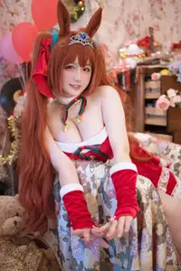Coser A Ban as Uma Musume's Daiwa Scarlet: Festive Crimson Starfall Night 0047-9809496351 - image 1