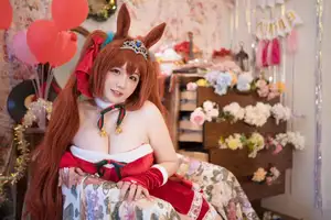 Coser A Ban as Uma Musume's Daiwa Scarlet: Festive Crimson Starfall Night 0047-9809496351 - image 13