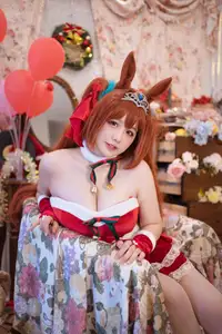 Coser A Ban as Uma Musume's Daiwa Scarlet: Festive Crimson Starfall Night 0047-9809496351 - image 9