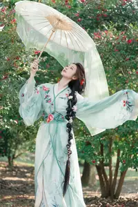 Ethereal Beauty: Xiao He's Grace in Classic Hanfu - YiTuYu Collection Vol.8729 - image 15
