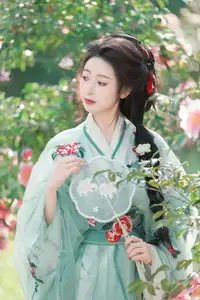 Ethereal Beauty: Xiao He's Grace in Classic Hanfu - YiTuYu Collection Vol.8729 - image 1
