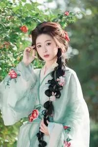 Ethereal Beauty: Xiao He's Grace in Classic Hanfu - YiTuYu Collection Vol.8729 - image 20