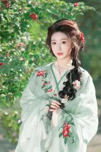 Ethereal Beauty: Xiao He's Grace in Classic Hanfu - YiTuYu Collection Vol.8729 - image 27