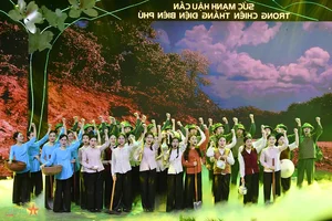 The Power of Logistics in the Dien Bien Phu Victory: An Artistic Tribute to Historical Resilience - image 7