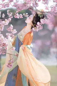 Qian Yue's Hanfu Elegance Amidst Cherry Blossoms: YiTuYu Vol.8674 Artistry - image 12