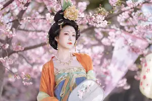 Qian Yue's Hanfu Elegance Amidst Cherry Blossoms: YiTuYu Vol.8674 Artistry - image 16