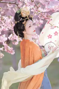 Qian Yue's Hanfu Elegance Amidst Cherry Blossoms: YiTuYu Vol.8674 Artistry - image 11