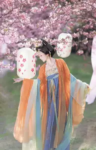 Qian Yue's Hanfu Elegance Amidst Cherry Blossoms: YiTuYu Vol.8674 Artistry - image 8
