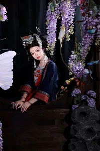 Bu Ke Ai De He He Miao in YiTuYu Art Language Vol.7381 - image 23