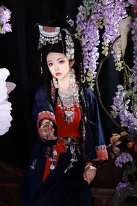 Bu Ke Ai De He He Miao in YiTuYu Art Language Vol.7381 - image 4