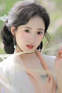 Ethereal Hanfu Beauty at Qunyu Mountain - YiTuYu Vol.8979 Tie Tie - image 15