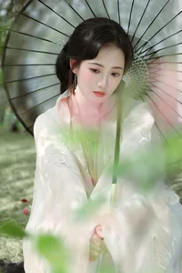 Ethereal Hanfu Beauty at Qunyu Mountain - YiTuYu Vol.8979 Tie Tie - image 3