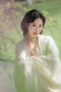 Ethereal Hanfu Beauty at Qunyu Mountain - YiTuYu Vol.8979 Tie Tie - image 12