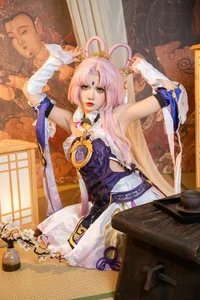Stunning Fu Xuan Cosplay by PoppaChan: High-Quality Honkai: Star Rail Master Diviner Photography and Video Collection (62P - 12V) - image 11