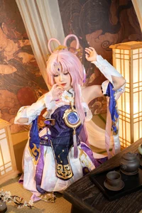 Stunning Fu Xuan Cosplay by PoppaChan: High-Quality Honkai: Star Rail Master Diviner Photography and Video Collection (62P - 12V) - image 5