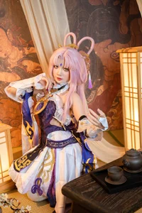 Stunning Fu Xuan Cosplay by PoppaChan: High-Quality Honkai: Star Rail Master Diviner Photography and Video Collection (62P - 12V) - image 16