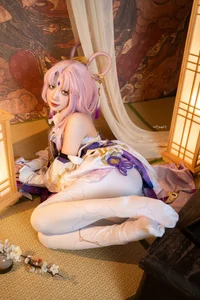 Stunning Fu Xuan Cosplay by PoppaChan: High-Quality Honkai: Star Rail Master Diviner Photography and Video Collection (62P - 12V) - image 20