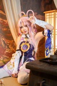 Stunning Fu Xuan Cosplay by PoppaChan: High-Quality Honkai: Star Rail Master Diviner Photography and Video Collection (62P - 12V) - image 2