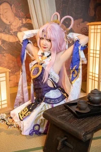 Stunning Fu Xuan Cosplay by PoppaChan: High-Quality Honkai: Star Rail Master Diviner Photography and Video Collection (62P - 12V) - image 9