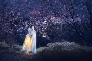 Discover the Ethereal Beauty of Qi Ni Si Mao in YiTuYu Vol.8623: An Asian Muse by Lantern Light - image 23